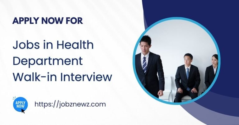 Jobs in Health Department | Teaching Hospital Pishin Vacancies